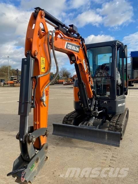 Develon DX 27 Z-7 Minigraafmachines < 7t