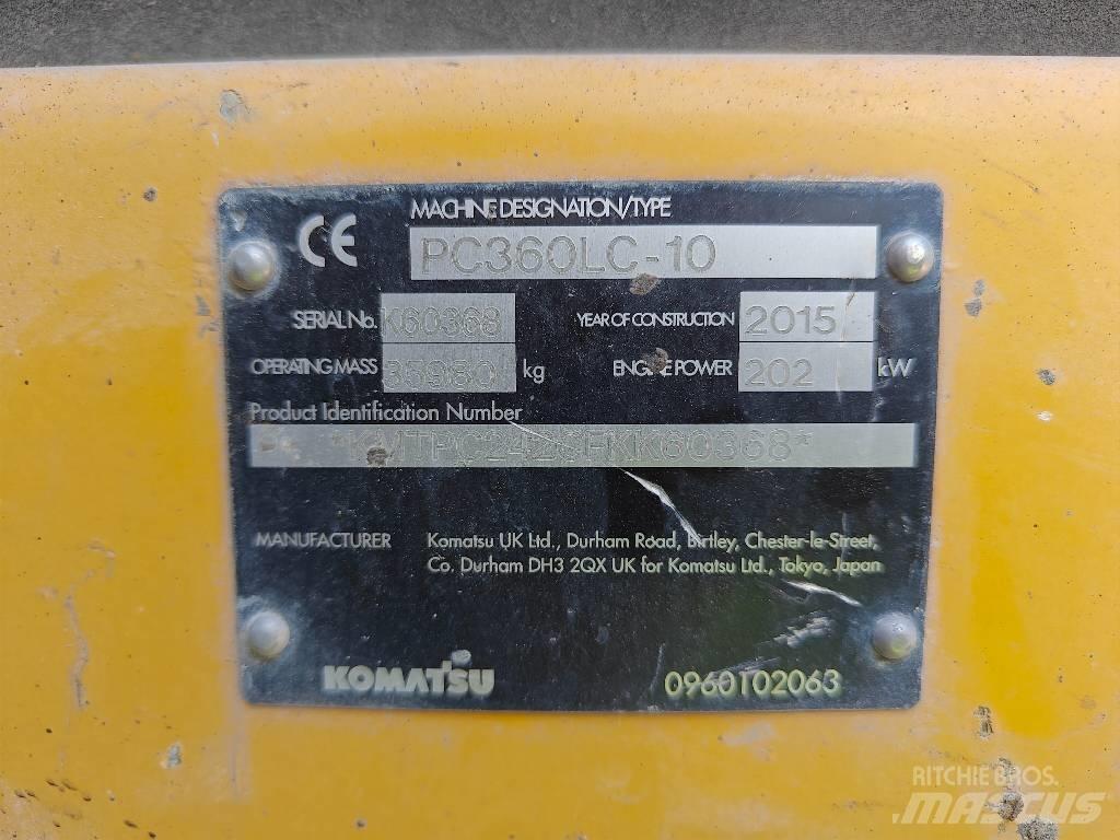 Komatsu PC 360 LC-10 Rupsgraafmachines