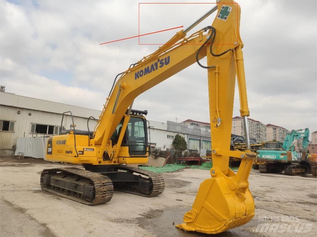 Komatsu PC 200-8 Midigraafmachines 7t - 12t