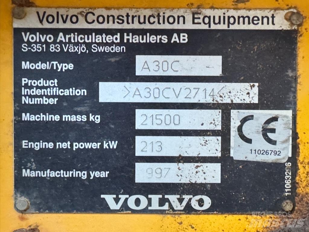 Volvo A 30 C Knik dumptrucks