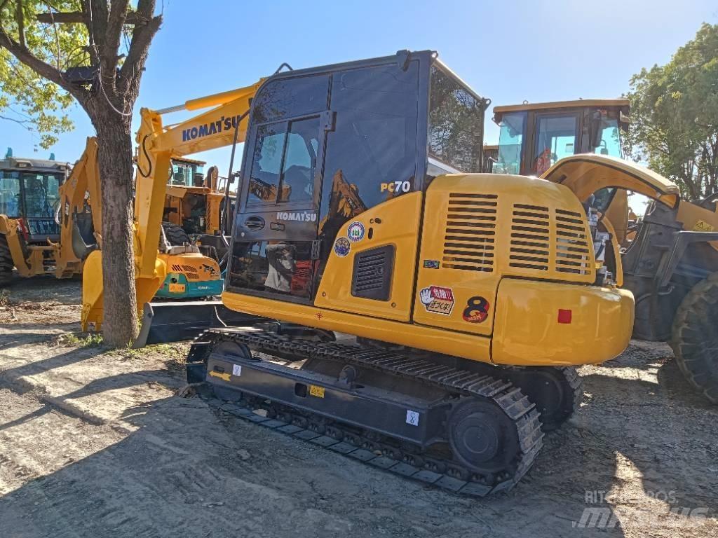 Komatsu PC 70 Rupsgraafmachines