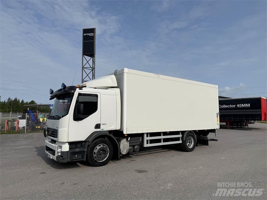 Volvo FE 280 4X2 Bakwagens met gesloten opbouw