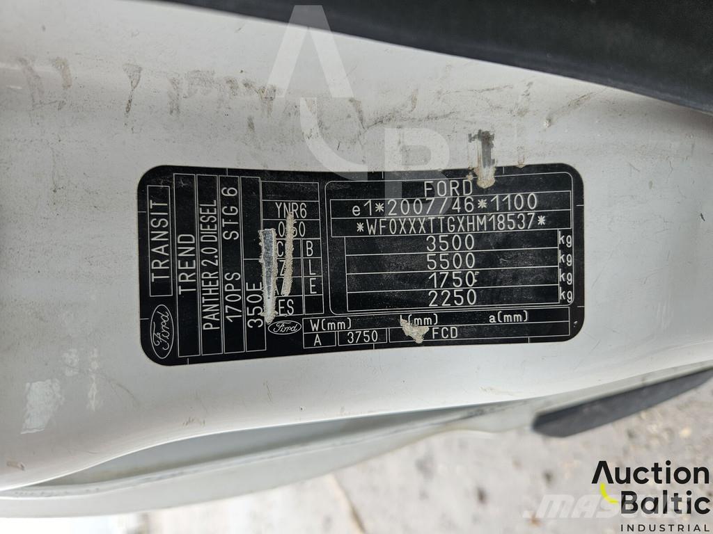 Ford Transit Gesloten opbouw