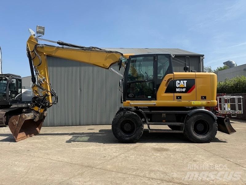 CAT M314F Wielgraafmachines