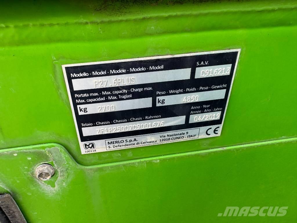 Merlo P27.6 Plus Verreikers