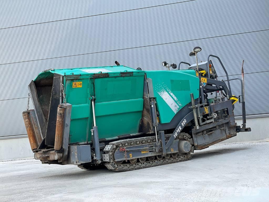 Vögele SUPER 800 Asfaltafwerkmachines