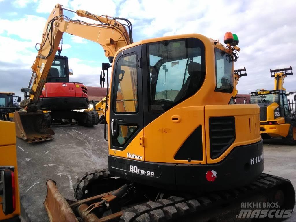 Hyundai 80 CR9-A Rupsgraafmachines