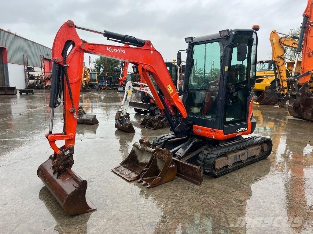 Kubota U 27-4 Minigraafmachines < 7t