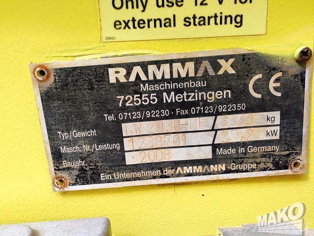 Rammax RW 2900 Duowalsen
