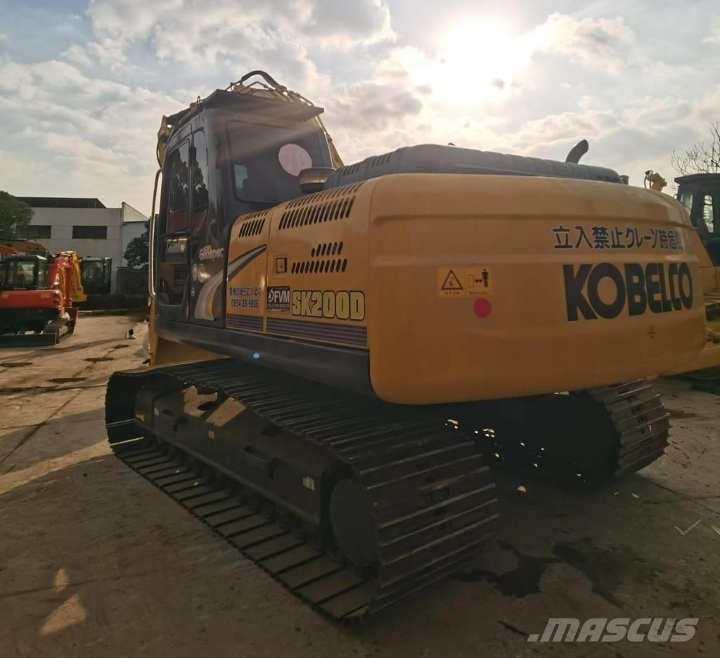 Kobelco SK 200 Rupsgraafmachines