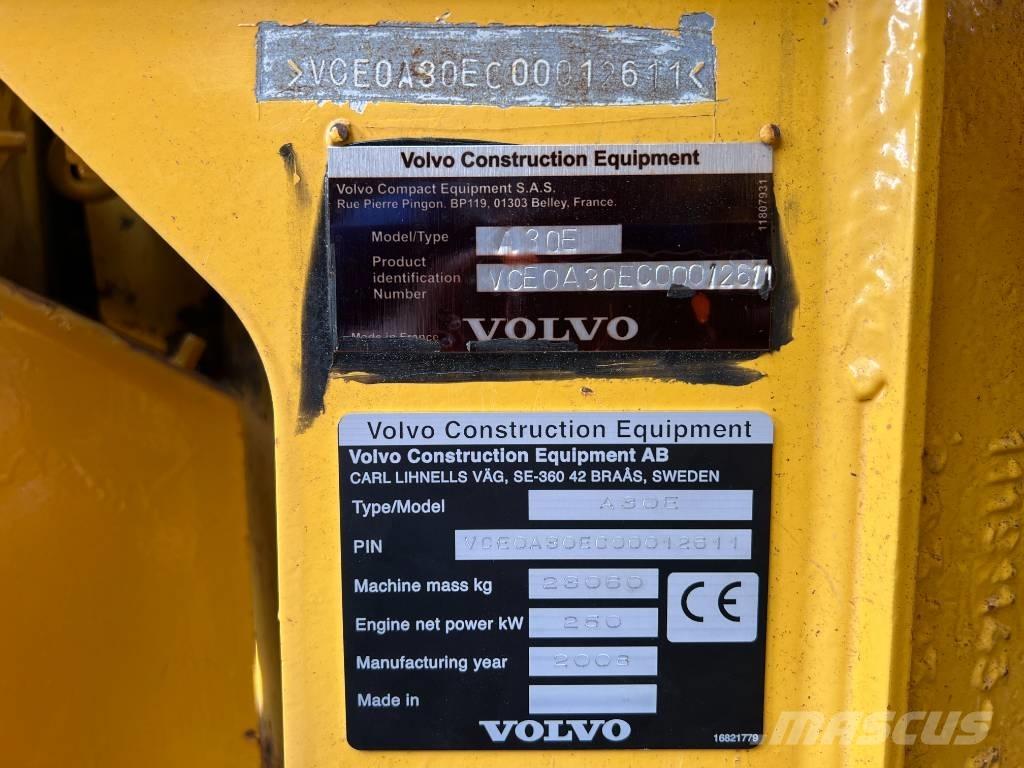 Volvo A30E Knik dumptrucks