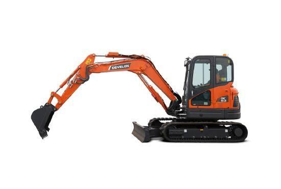 Develon DX 63-3 Minigraafmachines < 7t