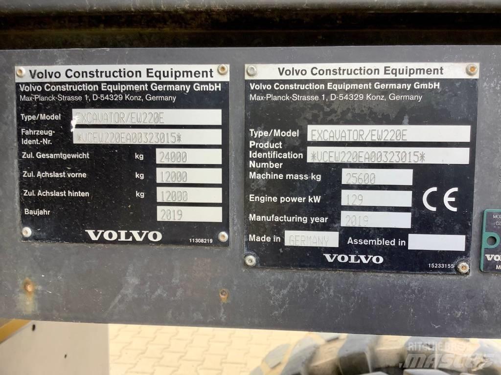 Volvo EW 220 E Wielgraafmachines
