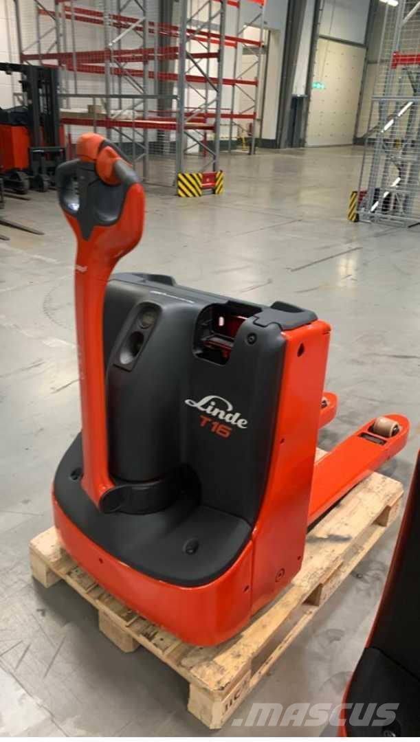Linde T16 Meeloop stapelaar