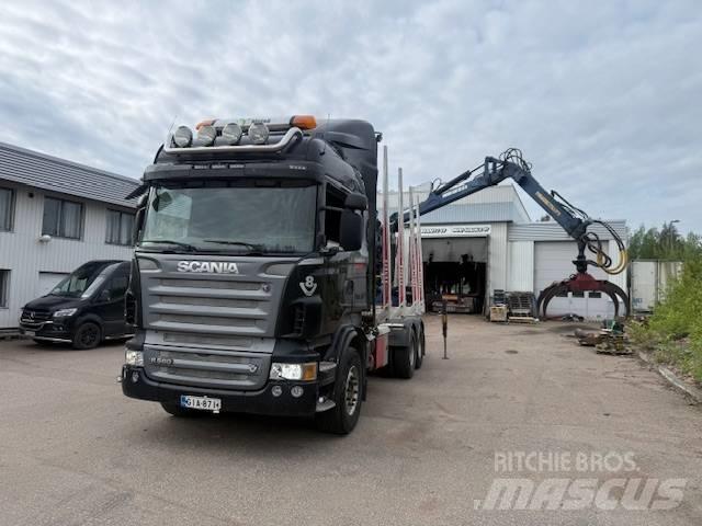 Scania R 560 Hout-Bakwagens