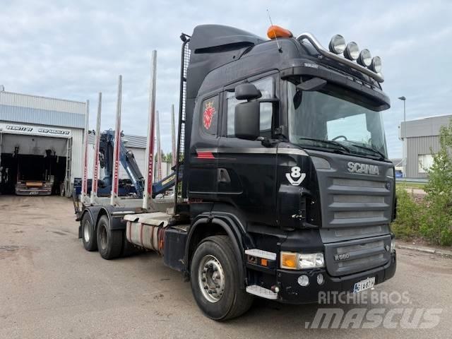 Scania R 560 Hout-Bakwagens