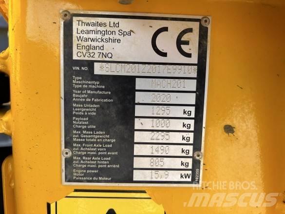 Thwaites MACH 201 Bouw - Overige