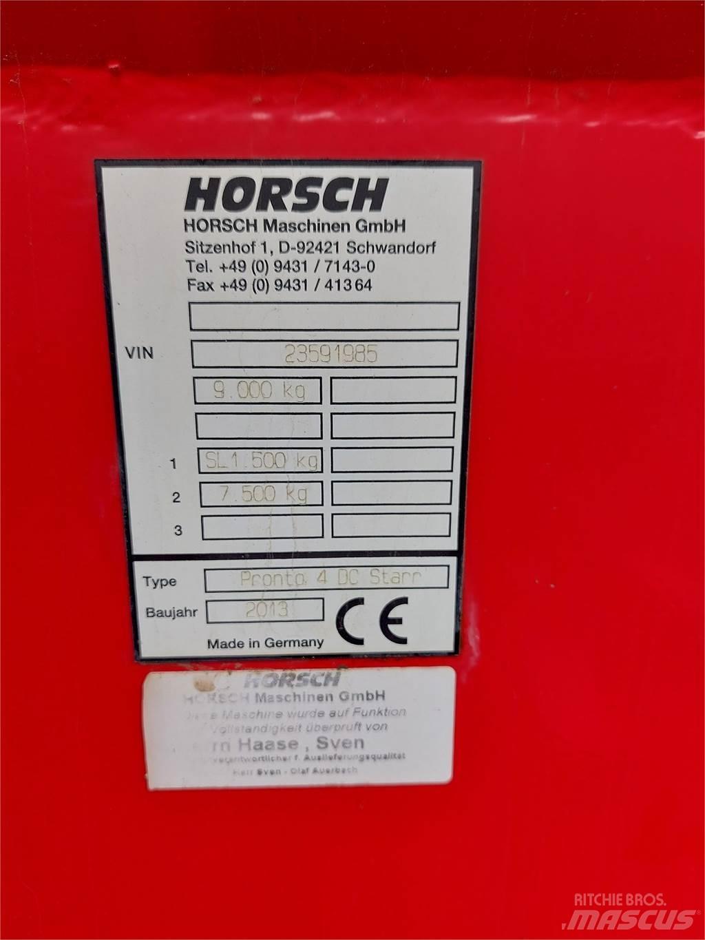 Horsch Pronto 4DC Overige grondbewerkingsmachines en accessoires