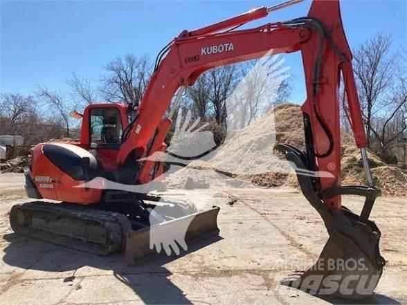 Kubota KX080-3 Rupsgraafmachines