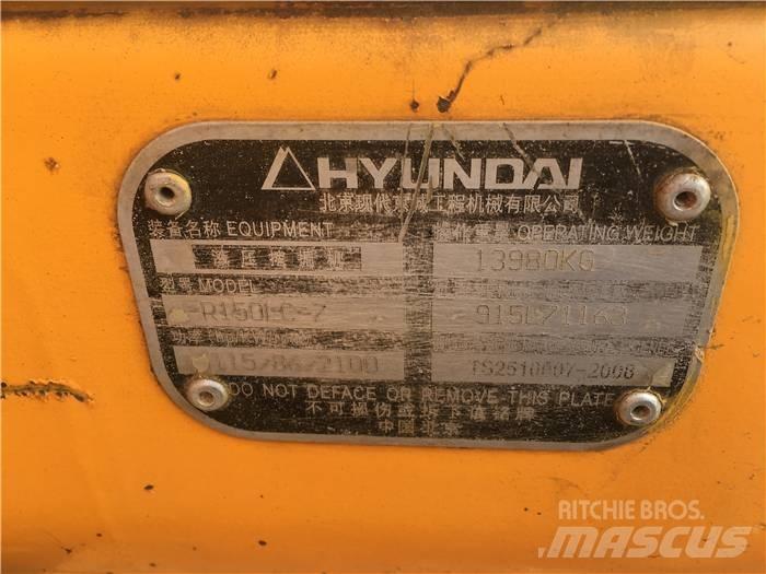 Hyundai R150LC-7 Rupsgraafmachines