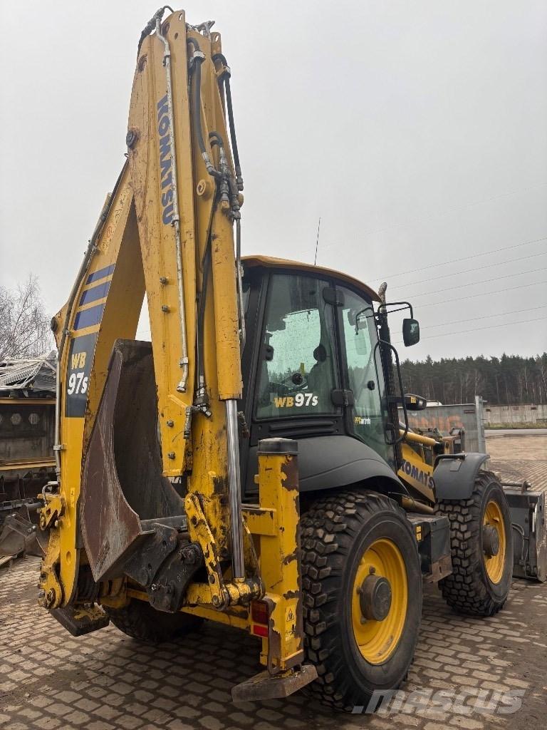 Komatsu WB 97 S Graaf-laadcombinaties