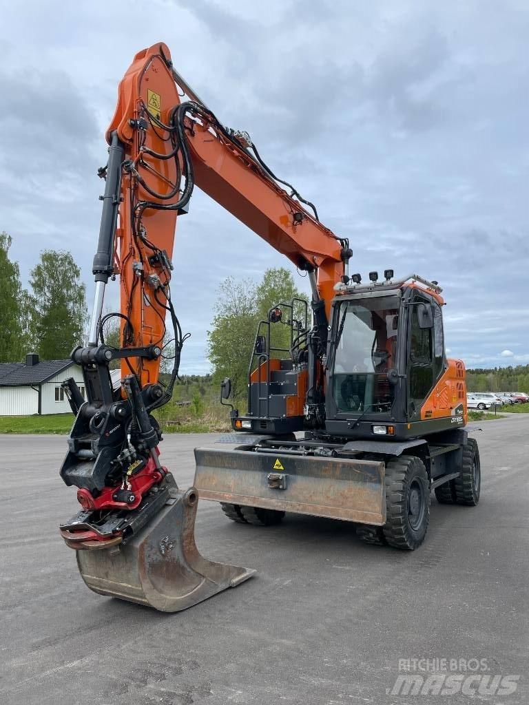 Doosan DX 165 W Wielgraafmachines