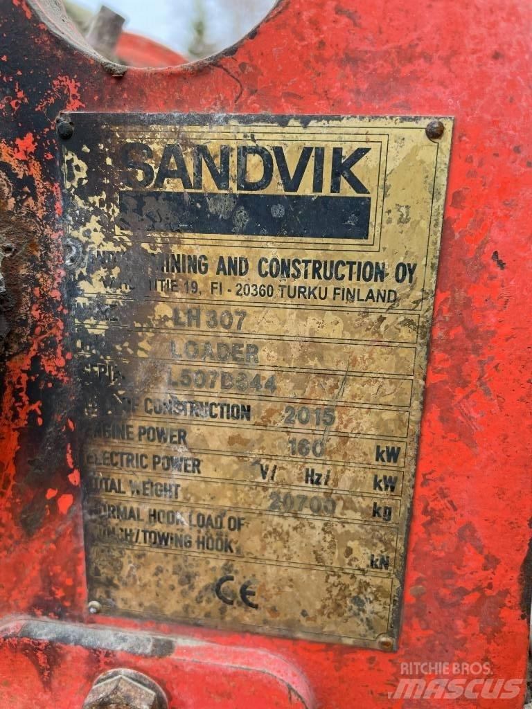 Sandvik LH 307 Mijnbouw shovels