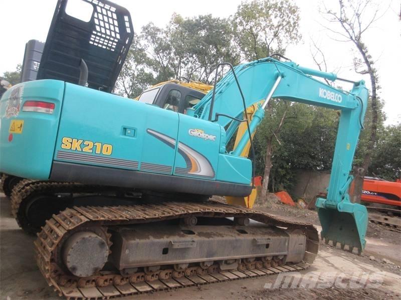 Kobelco SK 210 Rupsgraafmachines