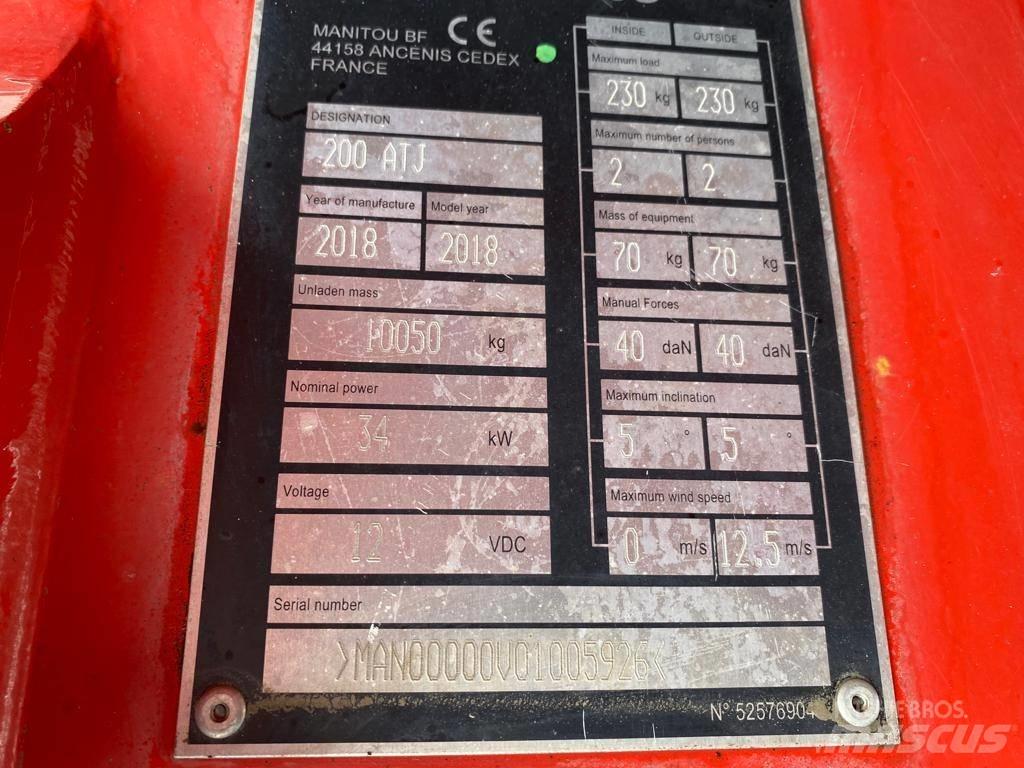 Manitou 200 ATJ Knikarmhoogwerkers