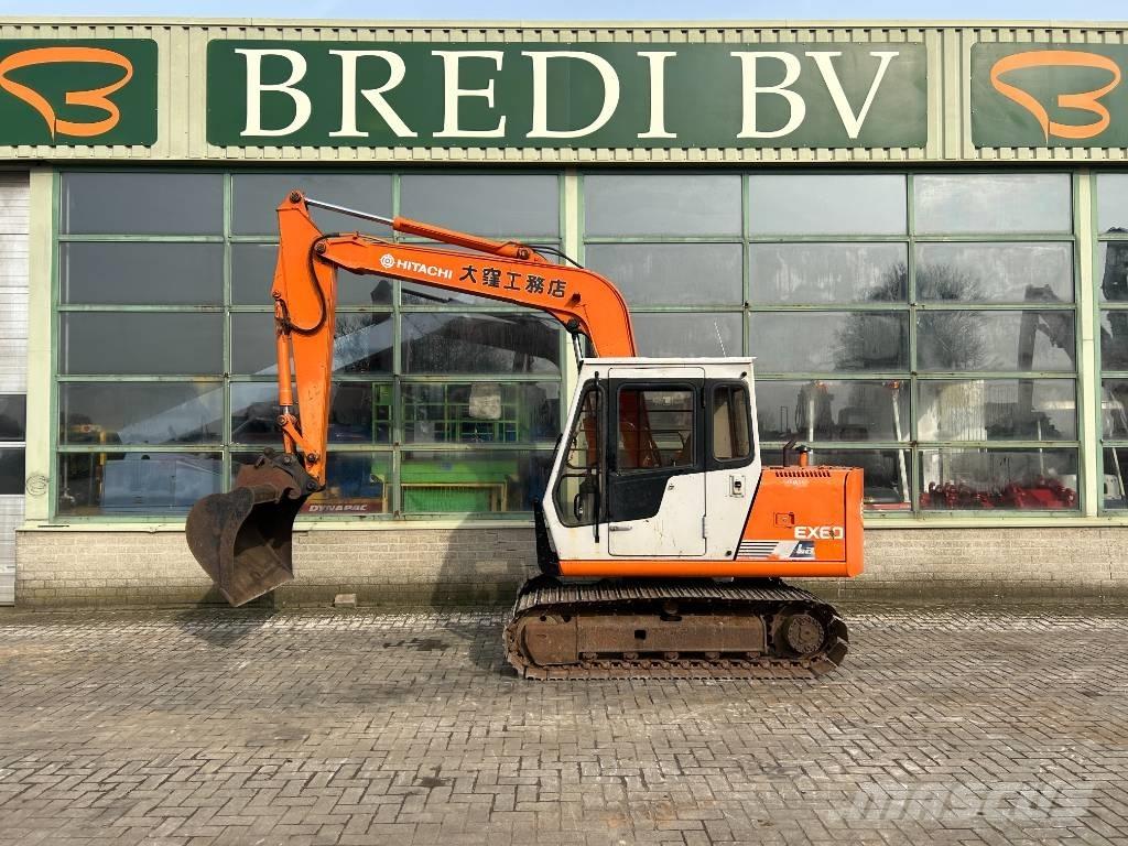Hitachi EX 60 Midigraafmachines 7t - 12t