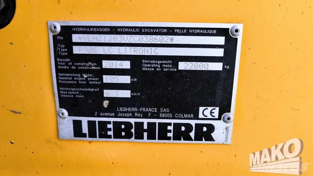 Liebherr R 906 LC Rupsgraafmachines