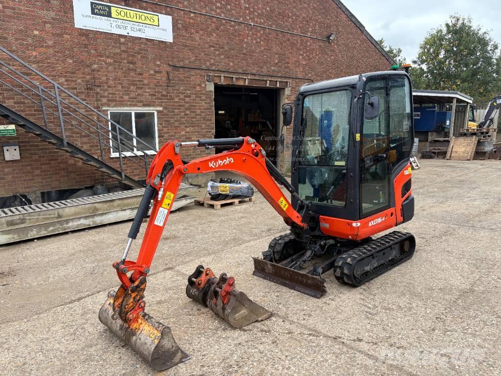 Kubota KX 016-4 Minigraafmachines < 7t