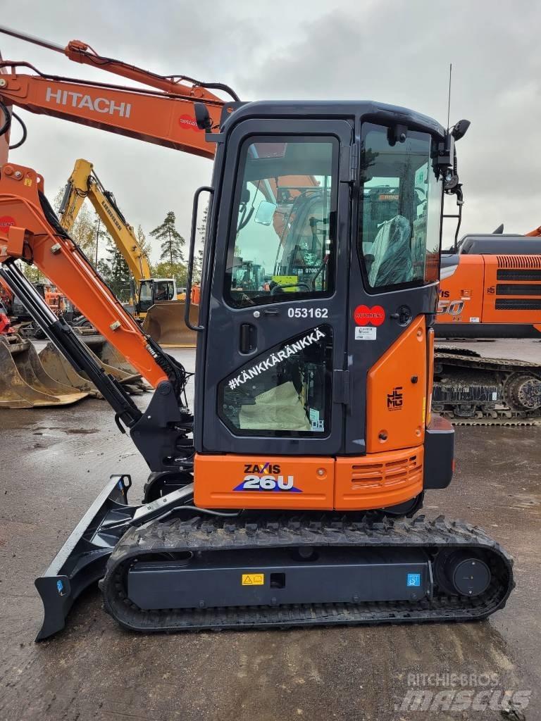 Hitachi ZX 26 U-6 Minigraafmachines < 7t