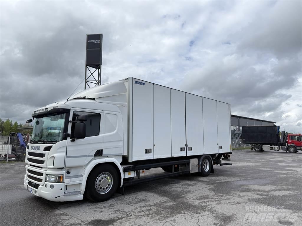 Scania P280 4x2 Bakwagens met gesloten opbouw