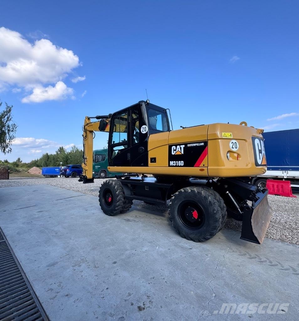 CAT 316 D Wielgraafmachines