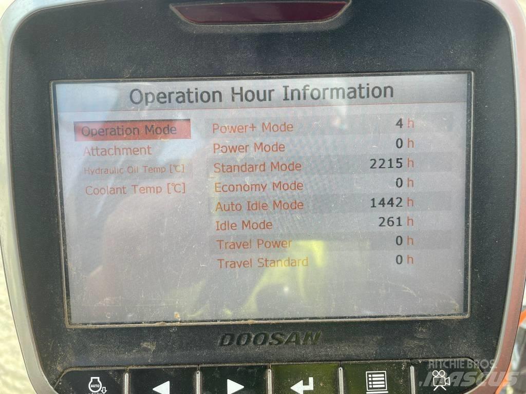 Doosan dx140 lcr-5 Rupsgraafmachines