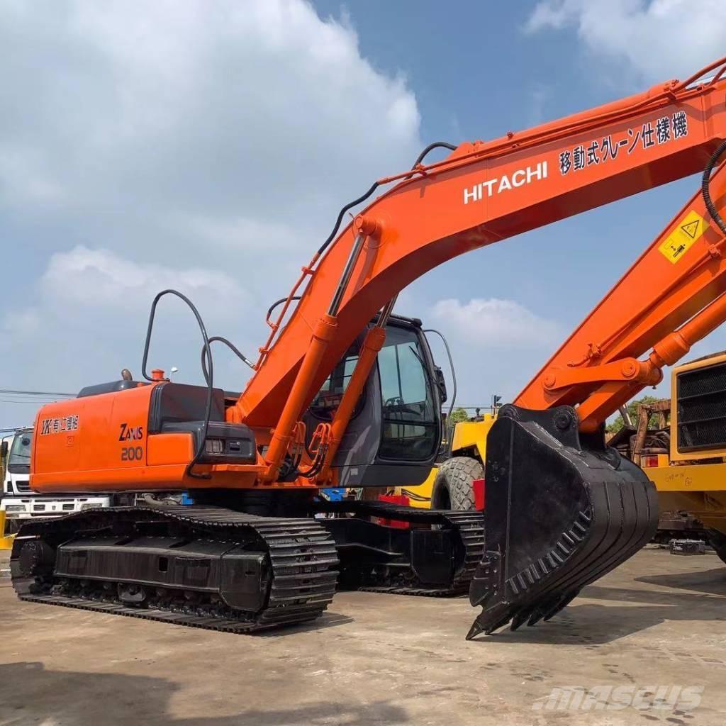 Hitachi ZX 200 Rupsgraafmachines