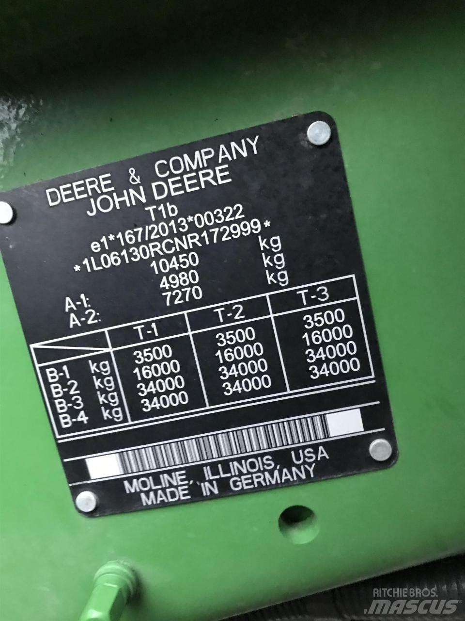 John Deere 6R 130 Tractoren