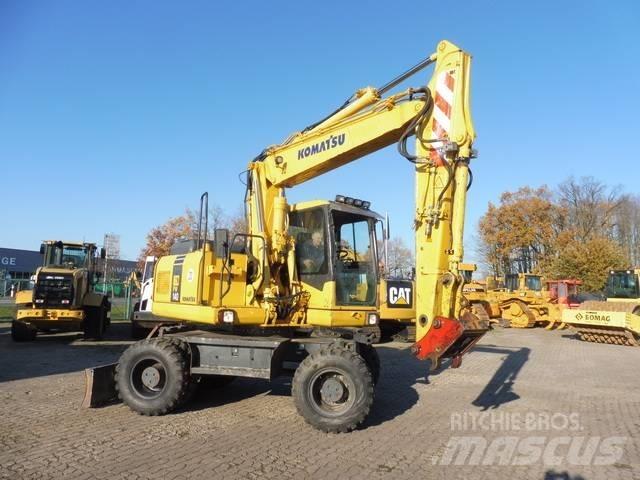 Komatsu PW 140-7 Wielgraafmachines