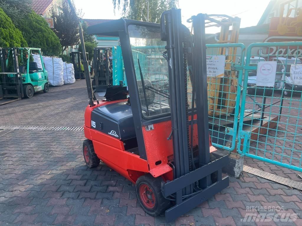 Linde H 15 T V-3850 LPG heftrucks