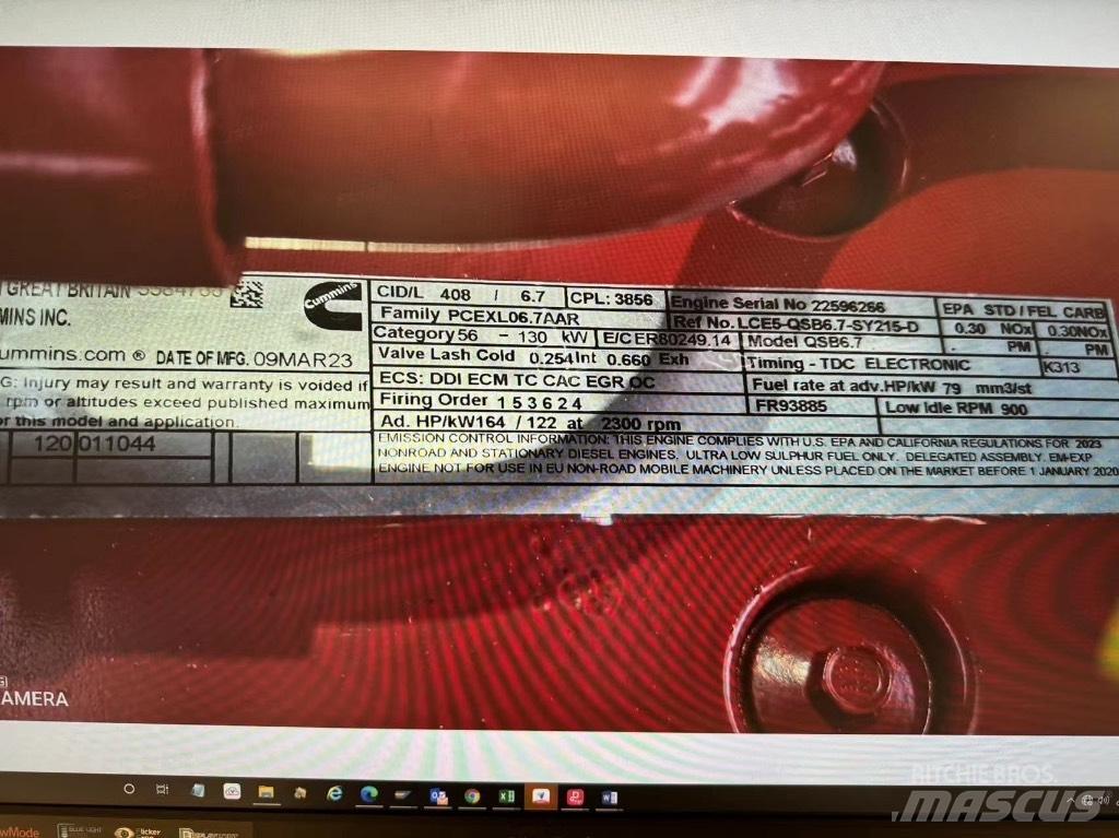 Cummins QSB6.7C-T4 Bouw - Overige
