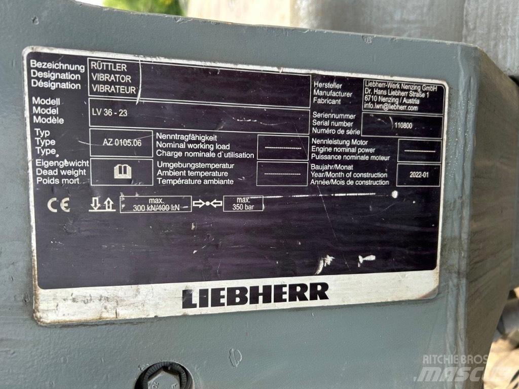 Liebherr LV36 Trilblokken