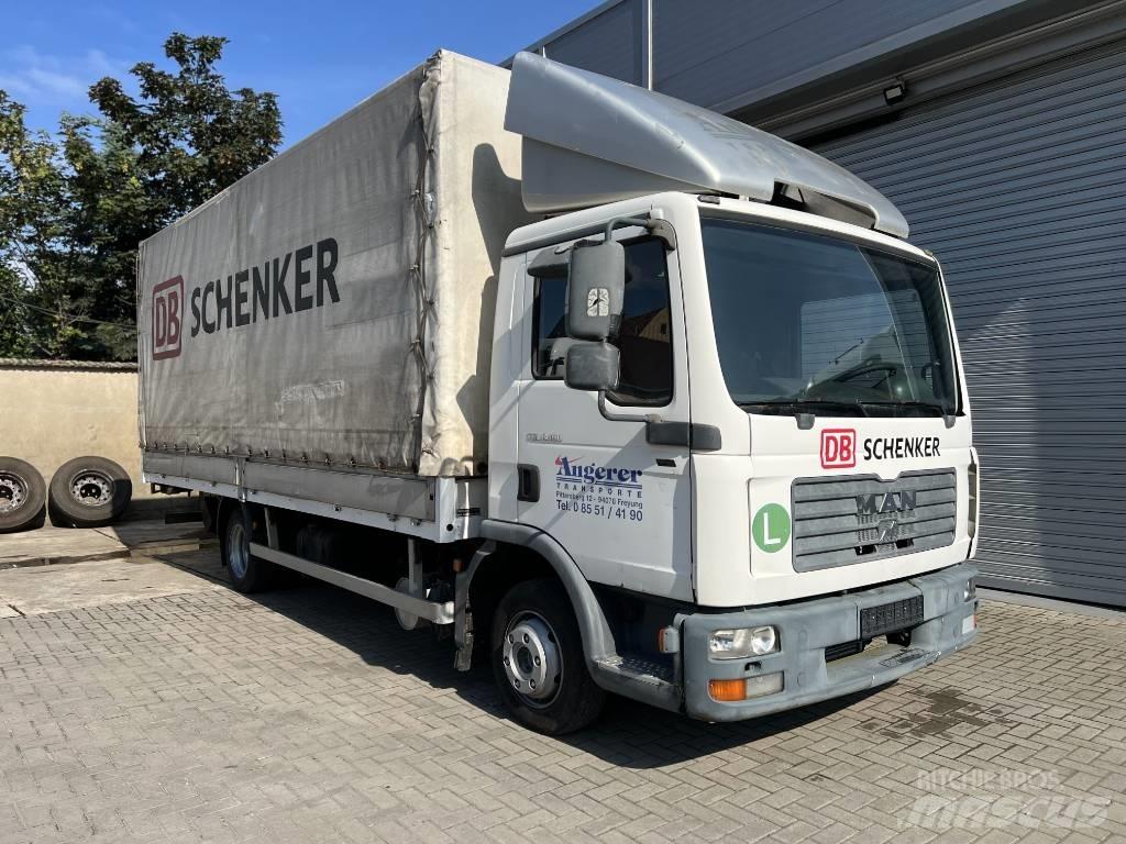 MAN TGL 8.180 Schuifzeilopbouw