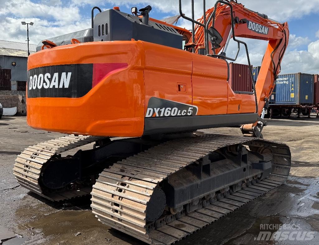 Doosan DX160LC-5 Rupsgraafmachines