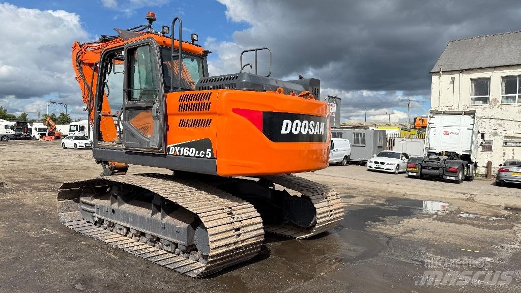 Doosan DX160LC-5 Rupsgraafmachines