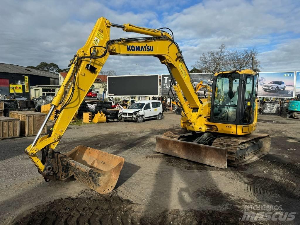 Komatsu PC 118 MR-8 Rupsgraafmachines