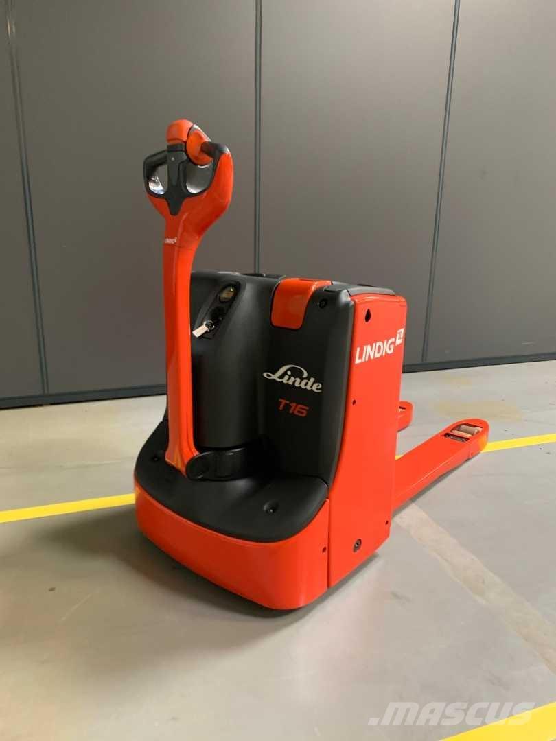 Linde T16 Meeloop stapelaar