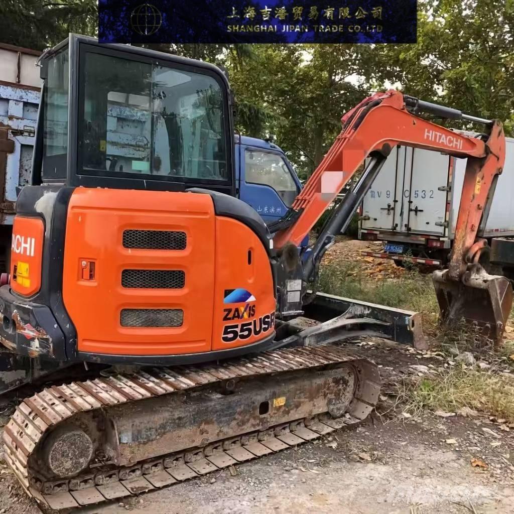 Hitachi ZX 55 Rupsgraafmachines