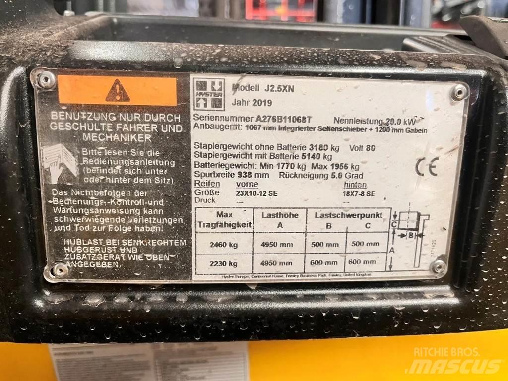Hyster J2.5XN Elektrische heftrucks
