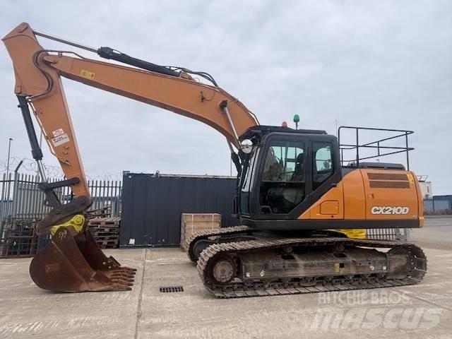 CASE CX 210 D Rupsgraafmachines